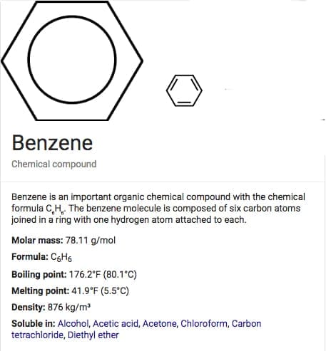 Benzene molecule